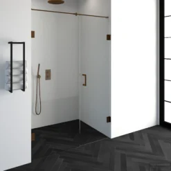 Nisdeur Compleet Just Creating Profielloos 2-Delig 140x200 Cm 80/60 Koper