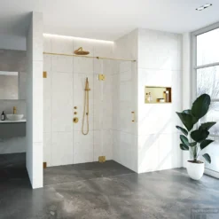 Complete Profielloze Nisdeur 2-Delig Inloopwand-Gekoppeld Draaideur 70cm (Alle Kleuren En Maten) 18 Complete Profielloze Nisdeur 2-Delig Inloopwand-Gekoppeld Draaideur 70cm (Alle Kleuren En Maten) -Baden Luxe Verkoop 4jc15 100 70u 1