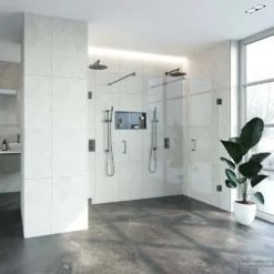 Complete Profielloze Douchecabine XL 3-delig 60cm (Alle Kleuren En Maten) -Baden Luxe Verkoop 4jc17 60 100 60m 1