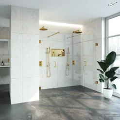 Complete Profielloze Douchecabine XL 3-delig 60cm (Alle Kleuren En Maten) -Baden Luxe Verkoop 4jc17 60 100 60u 1