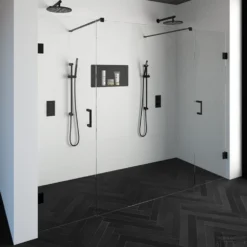 Niscabine XL Compleet Just Creating 260x200 Cm 60/140/60 Mat Zwart