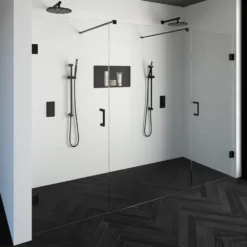 Niscabine XL Compleet Just Creating 280x200 Cm 80/120/80 Mat Zwart