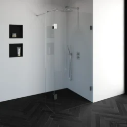 Inloopdouche Compleet Just Creating Profielloos 100/40 Cm Chroom