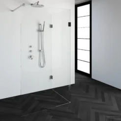 Inloopdouche Compleet Just Creating Profielloos 90x110 Cm Reversed Chroom