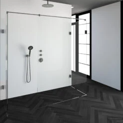 Inloopdouche Compleet XL Just Creating Profielloos 80x200 Cm RVS