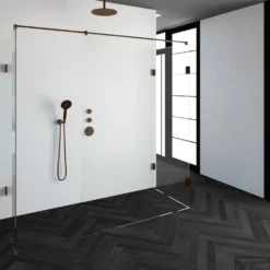 Inloopdouche Compleet XL Just Creating Profielloos 80x200 Cm Koper