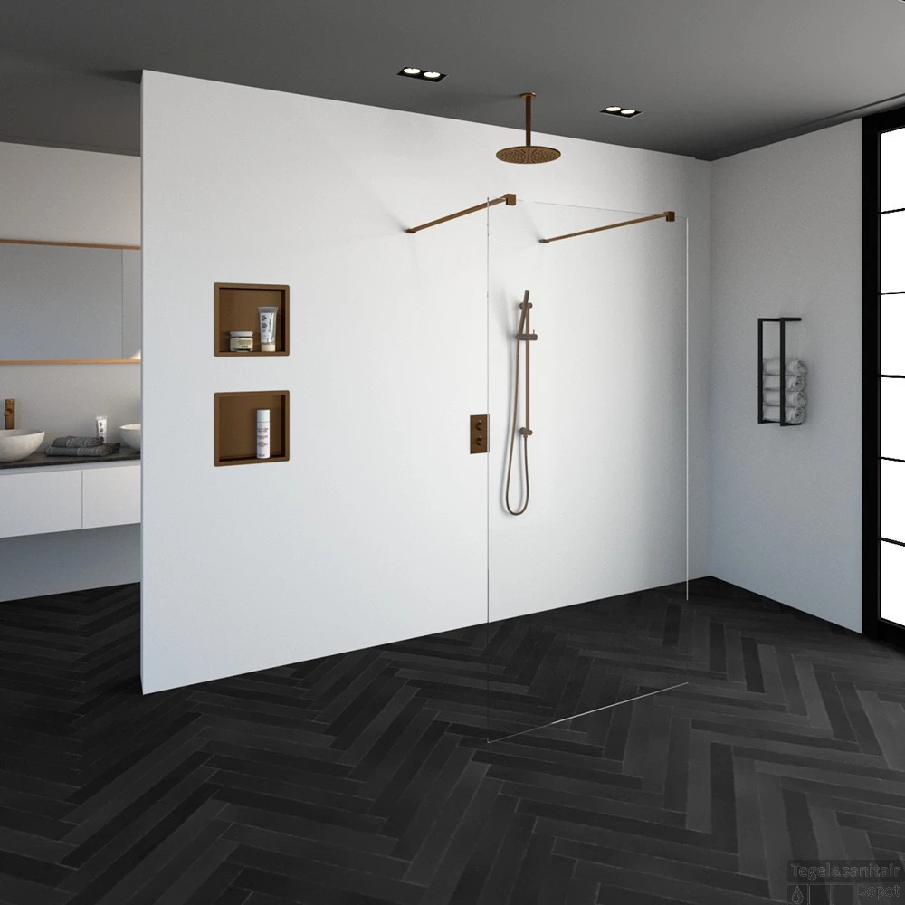 Complete Profielloze Doorloopdouche (Alle Kleuren En Maten) 5 Complete Profielloze Doorloopdouche (Alle Kleuren En Maten) - Afbeelding 5