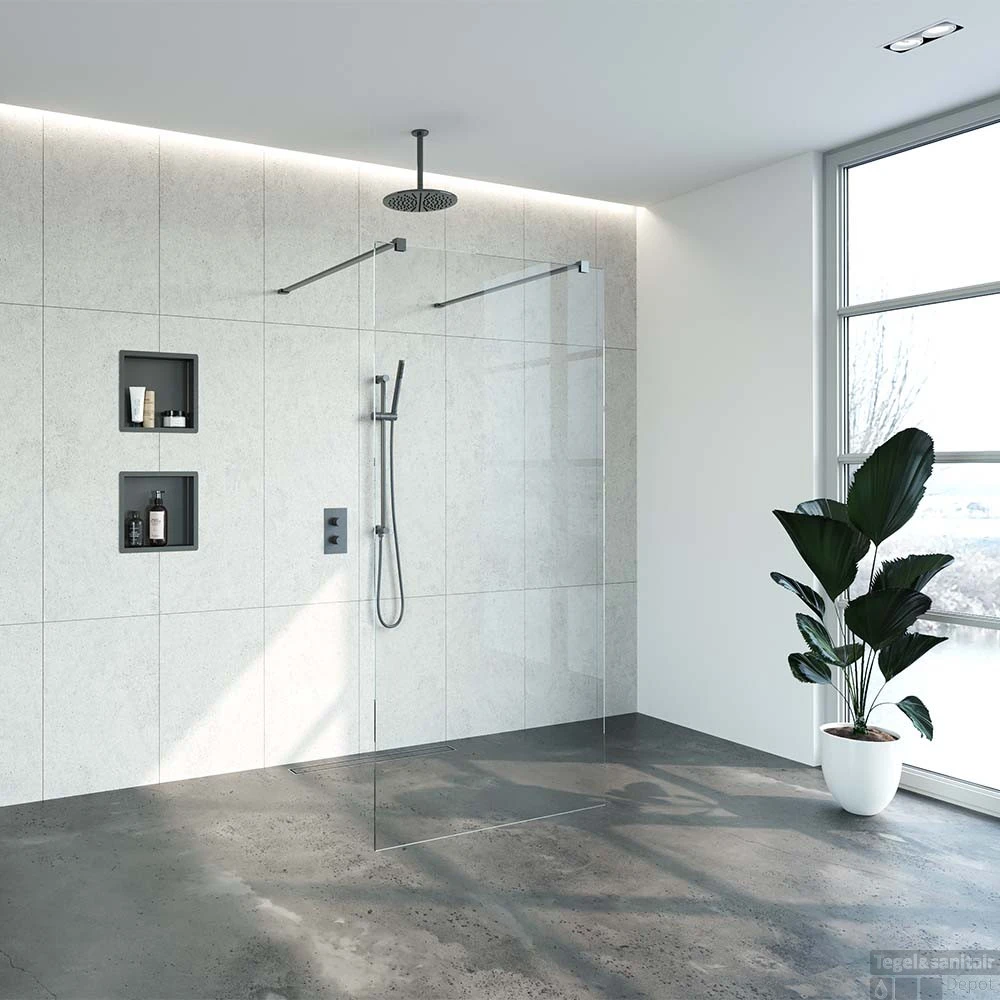 Complete Profielloze Doorloopdouche (Alle Kleuren En Maten) 6 Complete Profielloze Doorloopdouche (Alle Kleuren En Maten) - Afbeelding 6