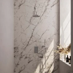 Inbouw Regendouche Set Brauer Chrome Edition Gebogen Wanduitloop Ronde Hoofddouche 20 Cm