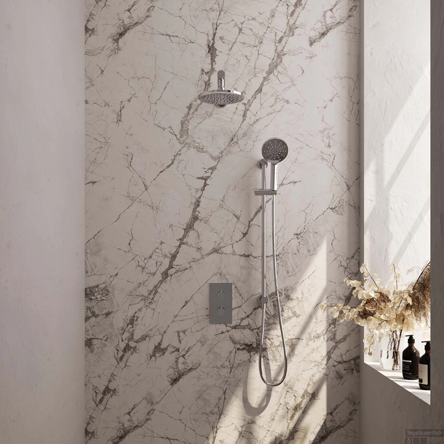 Inbouw Regendouche Set Brauer Chrome Edition Wanduitloop Ronde Hoofddouche 20 Cm Met Glijstang En Handdouche 3 Standen 1 Inbouw Regendouche Set Brauer Chrome Edition Wanduitloop Ronde Hoofddouche 20 Cm Met Glijstang En Handdouche 3 Standen