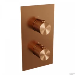 Regendoucheset Inbouw Brauer Copper Carving Thermostatisch 30cm Met 3-Weg Omstelling, Plafondarm En 3-Standen Handdouche Geborsteld Koper -Baden Luxe Verkoop 5 gk 132 3 sfeer2