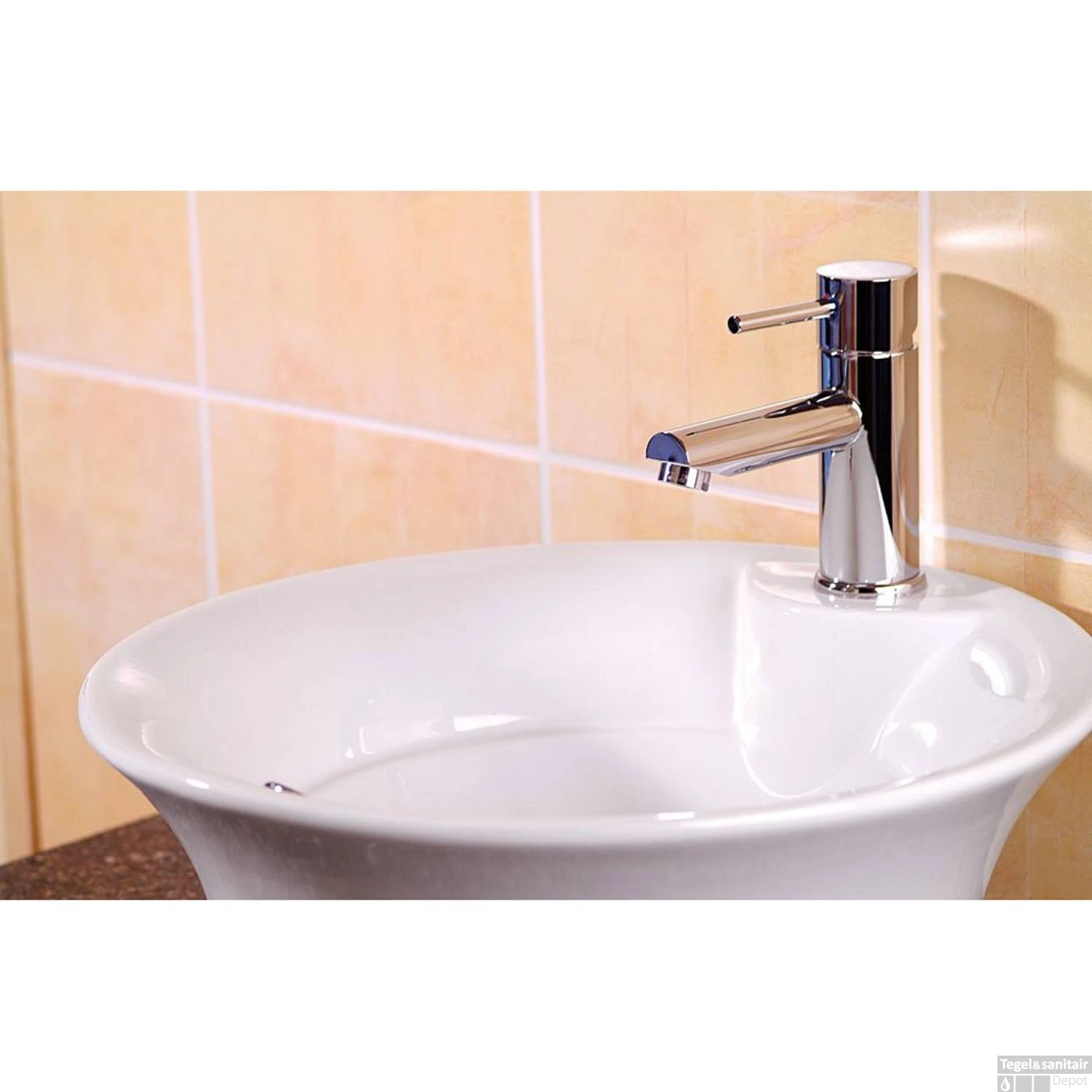 Wastafelmengkraan Sapho Rhapsody 1-hendel Recht 15.2 Cm Chroom 3 Wastafelmengkraan Sapho Rhapsody 1-hendel Recht 15.2 Cm Chroom - Afbeelding 3