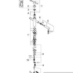 Grohe Concetto Keukenkraan Met Uittrekbare Kraanuitloop Supersteel -Baden Luxe Verkoop 55133