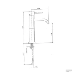 Wastafelmengkraan Sapho Rhapsody 1-Hendel Uitloop Recht 32.7 Cm Chroom -Baden Luxe Verkoop 5522l s wastafelmengkraan sapho rhapsody 1 hendel uitloop recht 32.7 cm chroom 4