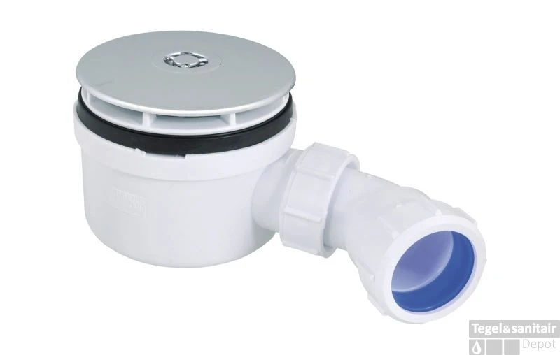 Walraven Mcalpine Douchebaksifon 90x40/50 Mm. Chroom 1 Walraven Mcalpine Douchebaksifon 90x40/50 Mm. Chroom