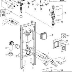 Grohe Rapid Sl Inbouwreservoir Met Skate Cosmopolitan Bed.plaat Chroom -Baden Luxe Verkoop 59937