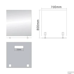 Badkamerspiegel Sapho Wega 70x80 Cm Met Planchet Glas -Baden Luxe Verkoop 60092 7 badkamerspiegel sapho wega 70x80 cm met planchet glas 3