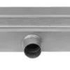 Easydrain Compact Wall Zero Afvoergoot 6x70 Cm. Zijuitlaat Rvs