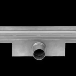 Easydrain Compact Wall 50 Afvoergoot 6x80 Cm. Zijuitlaat Rvs