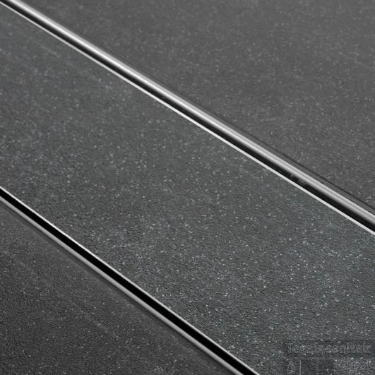 Easydrain Tegeldrain Tegel Afv.goot 9,8x70cm.m/sifon (tgl.roosterd.12mm Rvs 2 Easydrain Tegeldrain Tegel Afv.goot 9,8x70cm.m/sifon (tgl.roosterd.12mm Rvs - Afbeelding 2