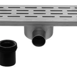 Easydrain Fixt 30 Afvoergoot Zij-uitlaat 9,8 X 100 Cm. Rvs