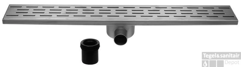 Easydrain Fixt 30 Afvoergoot Zij-uitlaat 9,8 X 90 Cm. Rvs 1 Easydrain Fixt 30 Afvoergoot Zij-uitlaat 9,8 X 90 Cm. Rvs