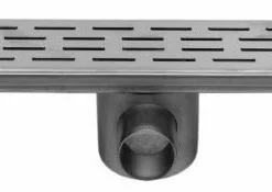 Easydrain Fixt 50 Afvoergoot 9,8 X 60 Cm. M/zijuitl. Rvs