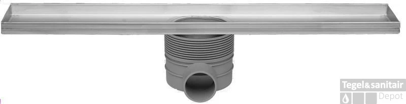 Easydrain Multi Inbouwdeel Drain 50 Cm. Zonder Rooster Zij Uitl. Rvs 1 Easydrain Multi Inbouwdeel Drain 50 Cm. Zonder Rooster Zij Uitl. Rvs