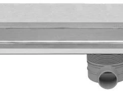 Easydrain Multi Taf Wall Afvoergoot 120 X 9.8 Cm. Zijaansluiting Rvs