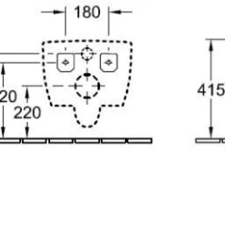 Villeroy & Boch Subway 2.0 Wandcloset Directflush M/slimseat Zitting Sc+qr C+ Wit -Baden Luxe Verkoop 64784