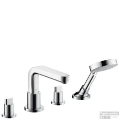 Hansgrohe Metris S Afdekset Voor 4-gats Badrandcombinatie Chroom