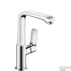 Hansgrohe Metris Wastafelkraan Push Open Chroom