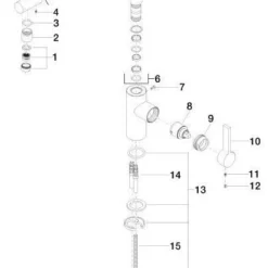 Dornbracht Elio Keukenkraan Platina Mat -Baden Luxe Verkoop 69409