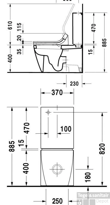 Duravit Starck 2 Duobloccloset Pk Voor Vario Set Wondergliss Wit 3 Duravit Starck 2 Duobloccloset Pk Voor Vario Set Wondergliss Wit - Afbeelding 3