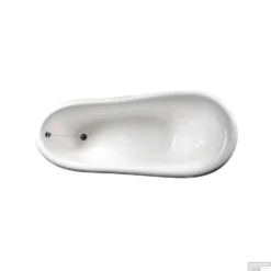 Vrijstaand Bad Sapho Retro 158x73x72 Cm Wit / Zwart Met Leeuwenpoten -Baden Luxe Verkoop 72971 vrijstaand bad sapho retro 158x73x72 cm wit zwart met leeuwenpoten 4