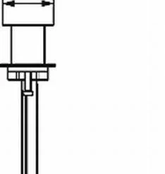 Hansa Loft Wastafelkraan Met Waste Uitloop 146 Mm. Chroom -Baden Luxe Verkoop 73709