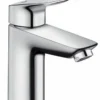 Hansgrohe Logis Coolstart Wastafelkraan 100 Met Waste Chroom