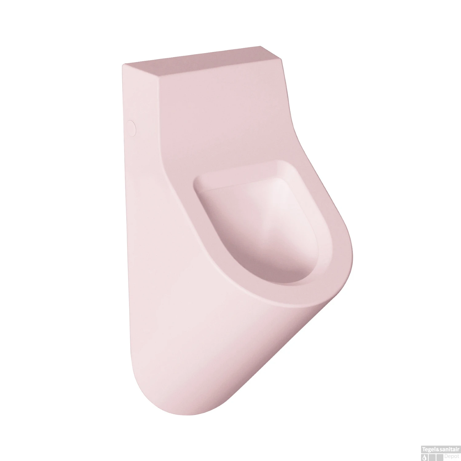 Urinoir Salenzi Hung Achterinlaat Mat Roze (incl. Ophangset En Sifon)