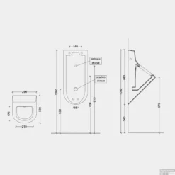 Urinoir Salenzi Hung Achterinlaat Mat Wit -Baden Luxe Verkoop 7ae1mwh0 urinoir salenzi hung achterinlaat mat wit tech