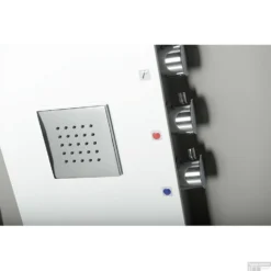 Douchepaneel Sapho 5Side 155x25 Cm Mengkraan Vierkant Wit -Baden Luxe Verkoop 80216 douchepaneel sapho 5side 155x25 cm mengkraan vierkant wit 3