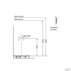 Douchepaneel Sapho Luk 130x25 Cm Thermostatisch Wandgemonteerd Wit -Baden Luxe Verkoop 80312 douchepaneel sapho luk 130x25 cm thermostatisch wandgemonteerd wit 8