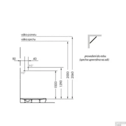 Douchepaneel Sapho Luk 130x25 Cm Thermostatisch Hoekgemonteerd Wit -Baden Luxe Verkoop 80325 douchepaneel sapho luk 130x25 cm thermostatisch hoekgemonteerd wit 7