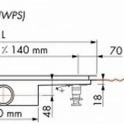 Easydrain Compact Modulo Design Douchegoot 90 Cm.met Rooster Z2 En Waterslot 50mm. Rvs Geborsteld 5 Easydrain Compact Modulo Design Douchegoot 90 Cm.met Rooster Z2 En Waterslot 50mm. Rvs Geborsteld -Baden Luxe Verkoop 81482