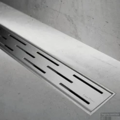 Easydrain Compact Taf Modulo Design Douchegoot 70 Cm.rooster Classic Waterslot 30mm. Rvs Geborsteld