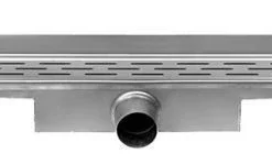 Easydrain Compact Wall 30 Afvoergoot 6x70 Cm. Zijuitlaat Rvs