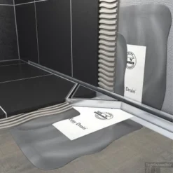 Easydrain S-line Douchegoot 70 Cm. Met Rooster Zero Voor Tegel -Baden Luxe Verkoop 81509