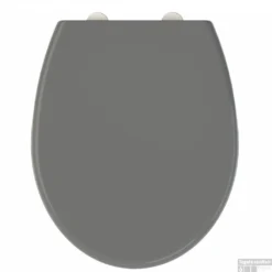 Toiletzitting Allibert Fally 37,5x44,8x5,2 Antraciet Grijs Soft-Close -Baden Luxe Verkoop 818430 4