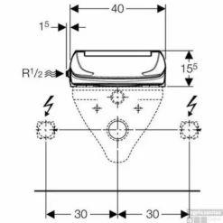 Douche Wc Zitting Geberit Aquaclean 4000 Wit -Baden Luxe Verkoop 82436 1