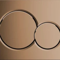 Geberit Sigma 01 Bedieningsplaat Frontbediening Edelmessing