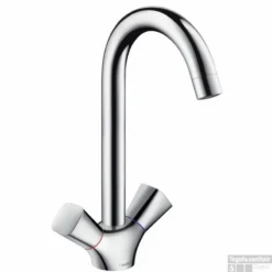 Hansgrohe Logis 2-greeps Keukenkraan Chroom